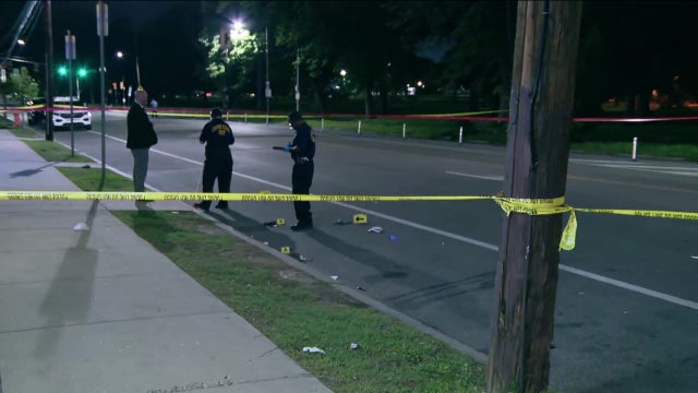Woman dead after being shot, thrown from vehicle near Mann Center: police