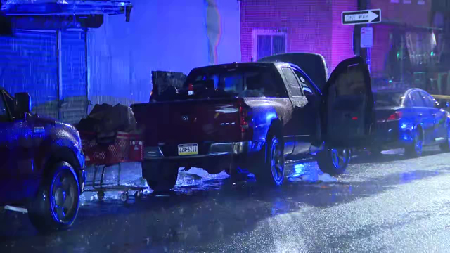 15 shots fired into truck, killing 1 man and injuring 2 others in North Philadelphia