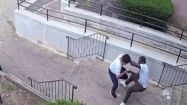 Video: Delivery worker fights back during violent robbery in North Philadelphia