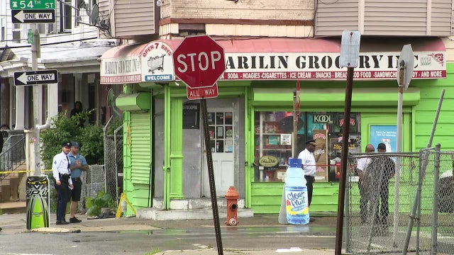Teen critical after fatal double shooting inside corner store in West Philly: police