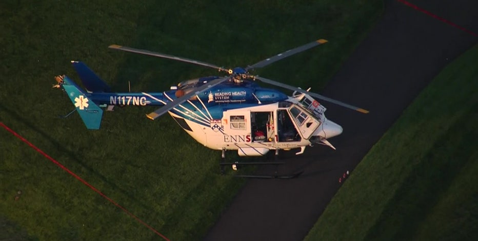 Medical helicopter emergency lands in Whitemarsh Twp.; All 3 occupants safe