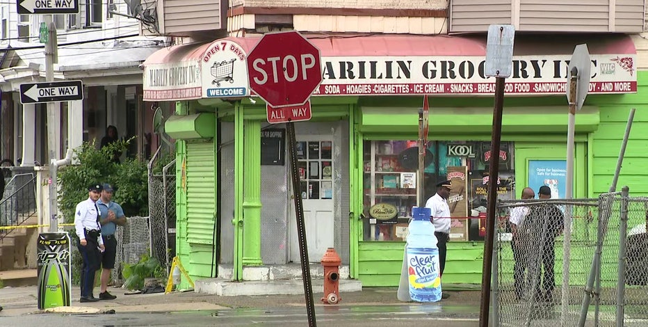 Teen critical after fatal double shooting inside corner store in West Philly: police