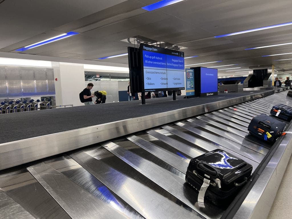 Toddler rescued from luggage conveyor belt at Newark Liberty International Airport