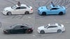 Illegal car rally shuts down busy intersection, explodes fireworks before fleeing from police