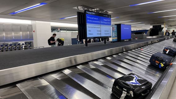 Toddler rescued from luggage conveyor belt at Newark Liberty International Airport