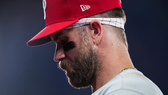 Bryce Harper placed on injured list with wrist inflammation, no timetable for return