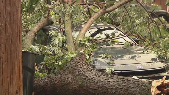 Thousands without power after severe weather rips through Pennsylvania, New Jersey