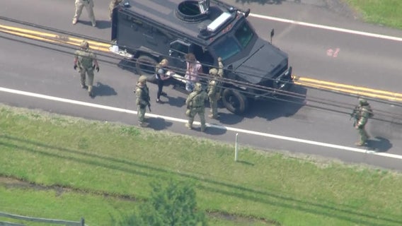 Man who led officers on chase in 2 counties after shots fired arrested after stand-off