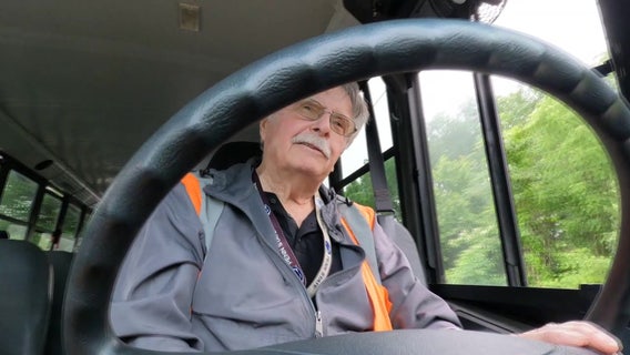 End of an era: Centennial School District bus driver officially retires after nearly 54 years of service