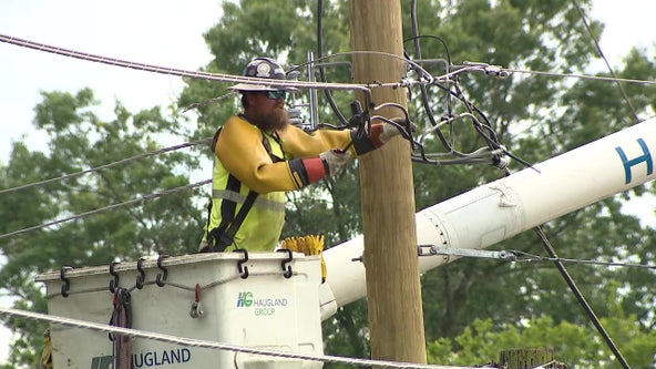 Thousands remain without power as dangerous heat wave looms