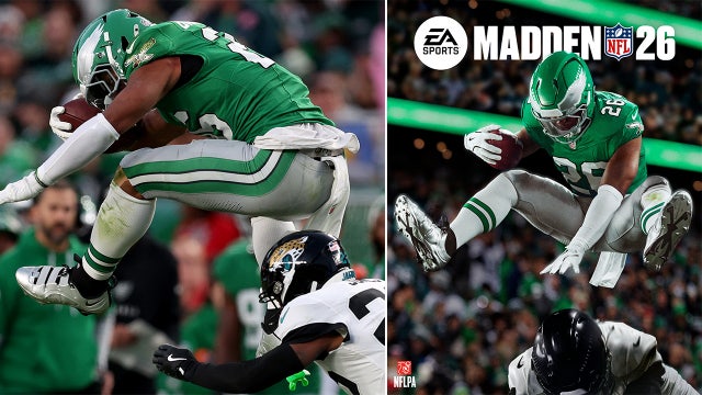 Saquon Barkley's Madden 26 cover will feature iconic backwards hurdle: 'A dream come true'