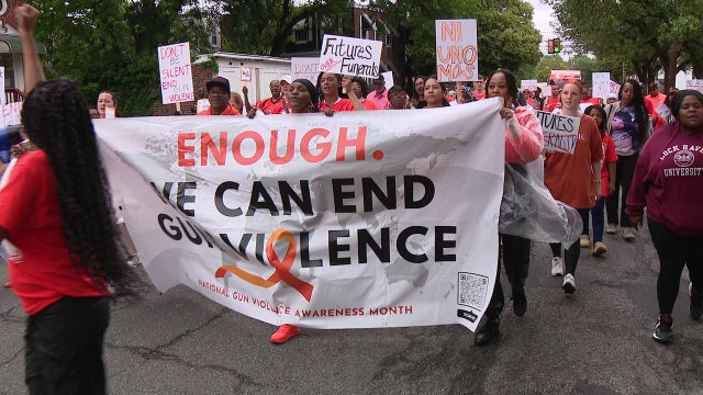 Chester gathers for peace in streets and end to gun violence at 2025 Wear Orange Peace Walk