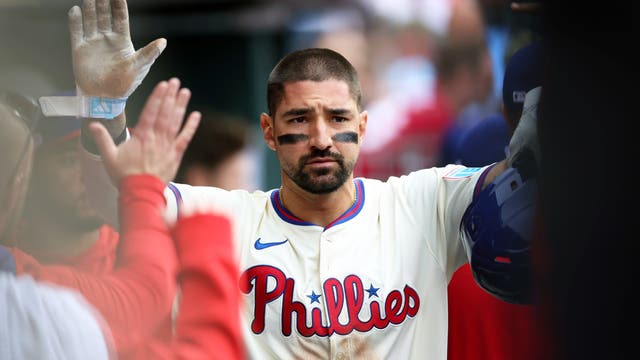 Castellanos hits grand slam as Phillies complete 3-game sweep of Blue Jays