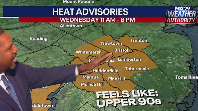Philadelphia weather: Temps climb, as storms loom ahead of official first day of summer