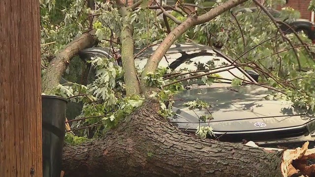 Thousands without power after severe weather rips through Pennsylvania, New Jersey