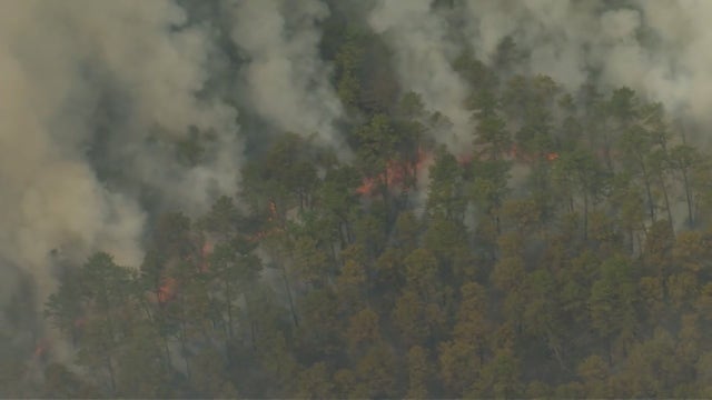 Wildfire in Burlington County burns more than 5,000 acres as crews make significant progress