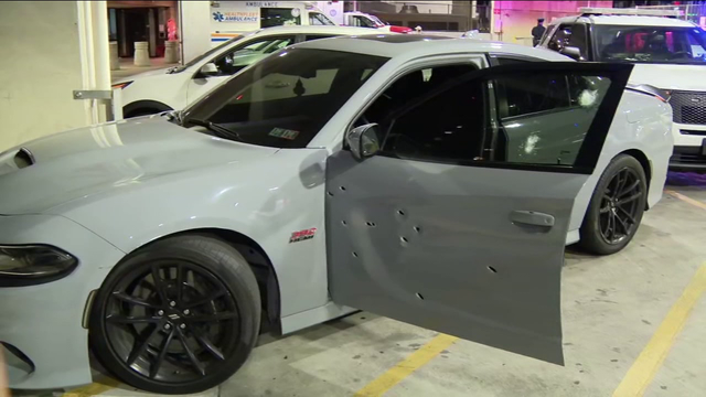 Persons of interest in custody after triple shooting outside Philly home