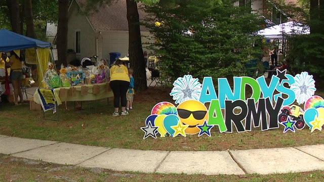 Andy’s Army 2025: Lemonade stand in Sewell raises money for a cure for cancer
