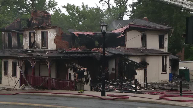 Raging fire engulfs gentlemen's club, apartments in Coopersburg as reward offered