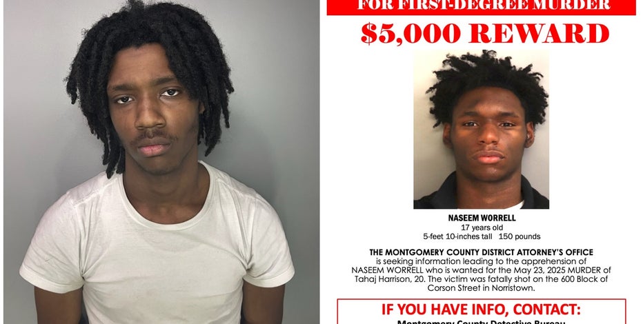 Norristown boy charged after fatal shooting of man, 20; 2 others sought: officials