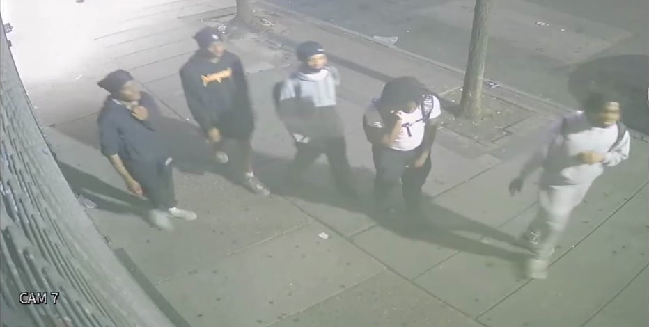 6 accused of throwing liquid on, attacking group in Center City