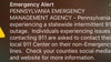 Pa 911 system down; officials advise how you can reach 911 services where you are