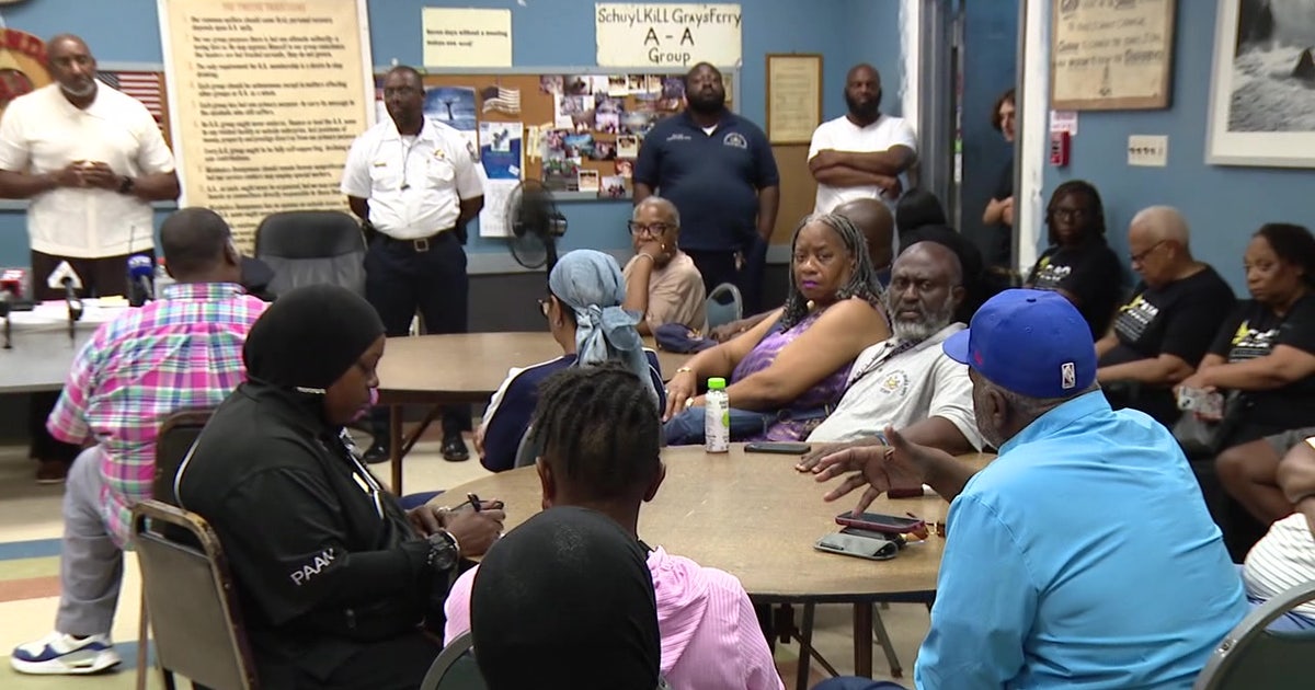 Philly community gathers to unpack deadly mass shooting in Grays Ferry ...