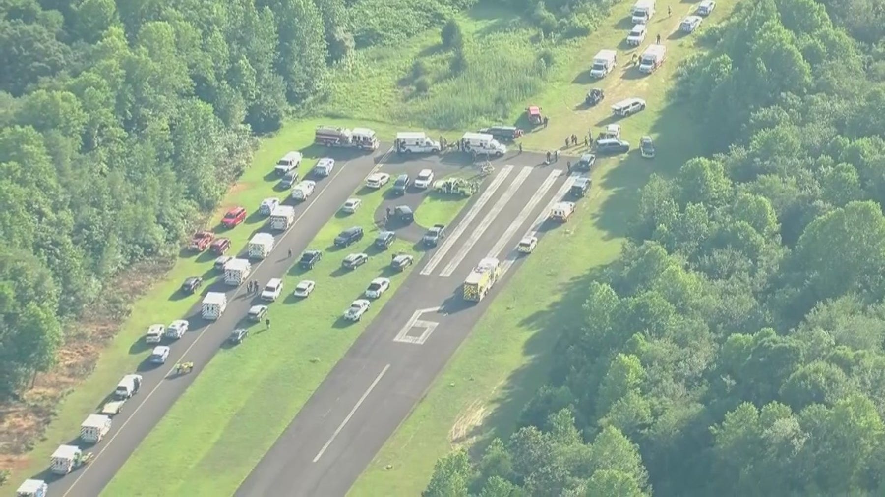 14 injured after skydiving aircraft crash in Gloucester County: officials