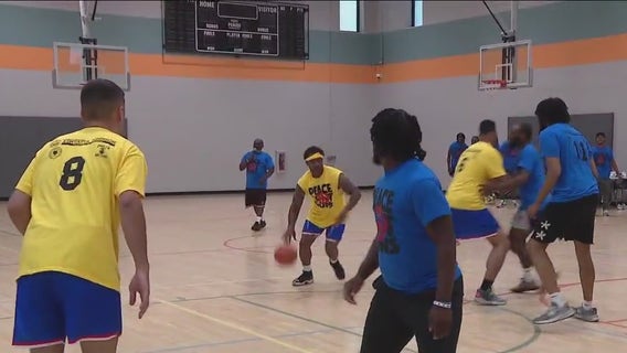 Community, police unite for 'Peace Not Guns' memorial basketball game