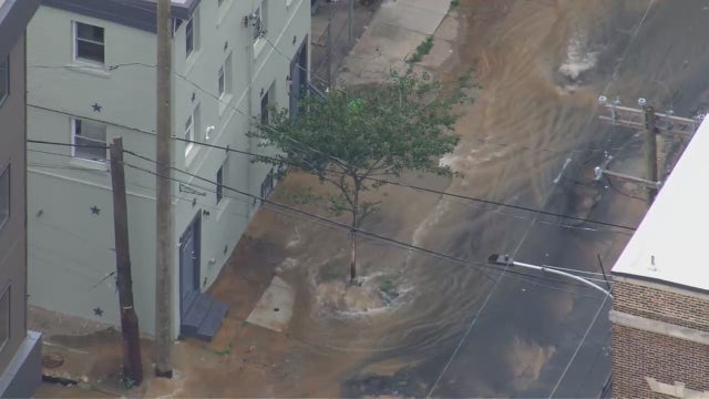 Water main break in North Philadelphia leaves 50 without water