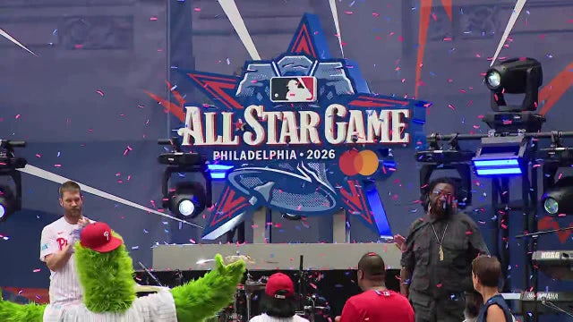 Phillies unveil 2026 MLB All-Star Game logo during City Hall rally