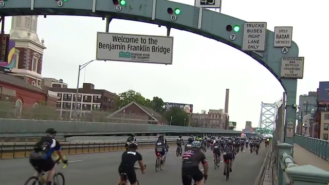 'Ben to the Shore': Brandon Graham among thousands riding for charity bike tour