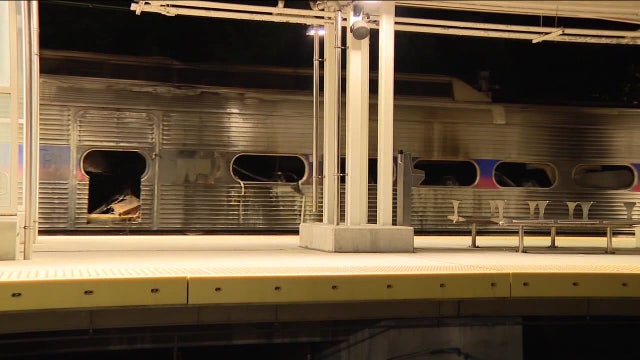 2 hurt in SEPTA regional rail train fire at Paoli Station