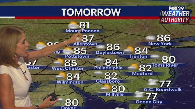 Philadelphia weather: Torrential rain falls as severe storms rake Philadelphia area