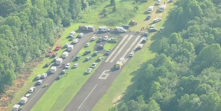 14 injured after skydiving aircraft crash in Gloucester County: officials