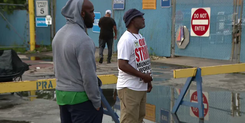 District Council 33 goes on strike after not reaching deal with City of Philadelphia