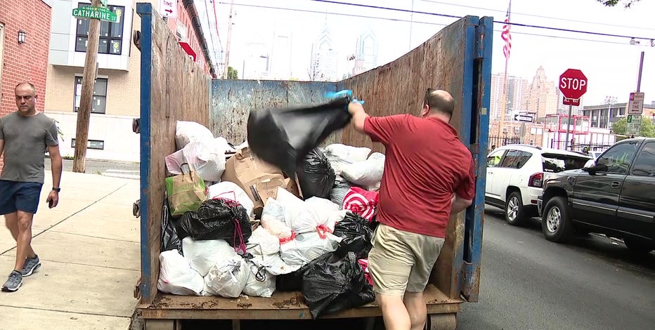 Philly residents react to temporary trash drop-offs amid District Council 33 strike