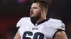 Eagles LG Landon Dickerson suffers leg injury during Sunday's open practice
