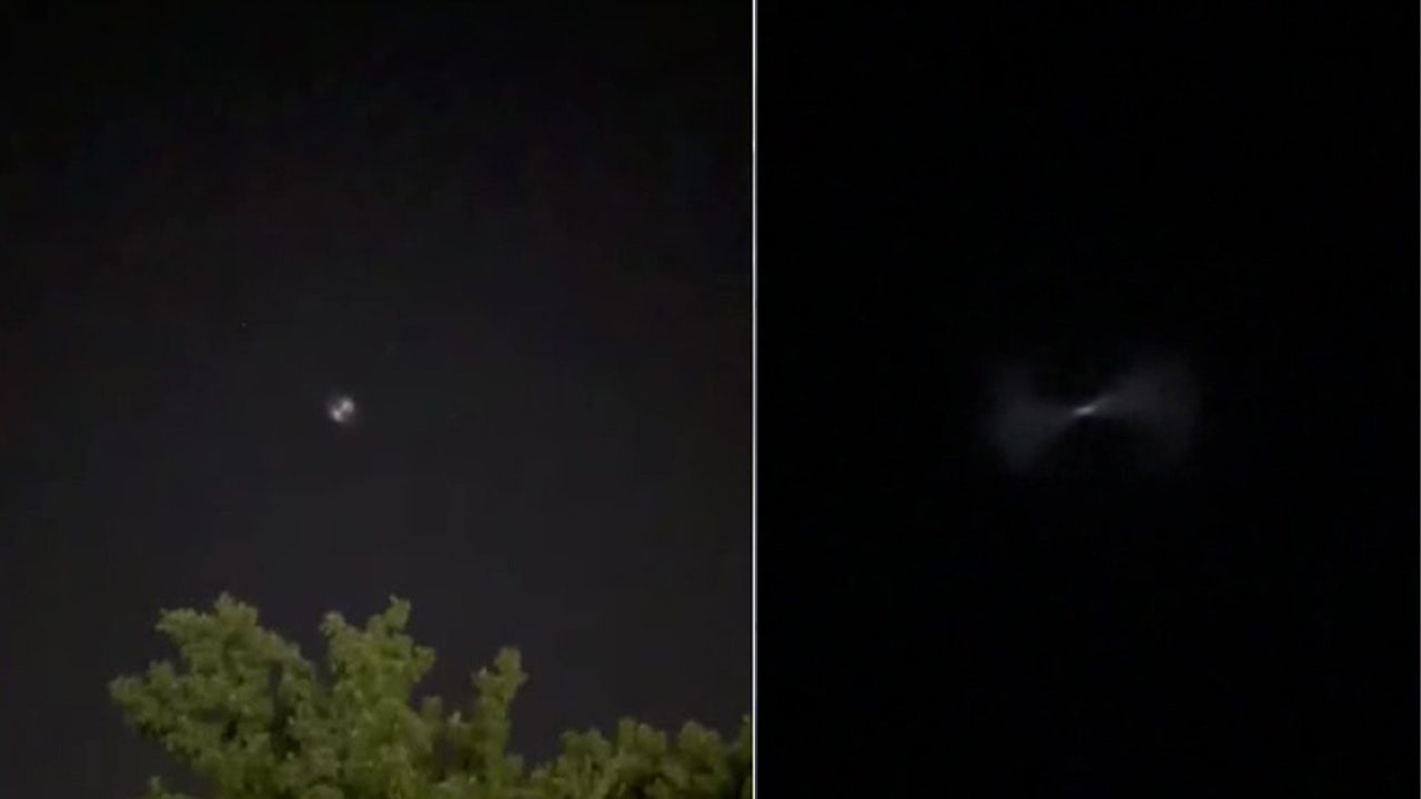 What was spotted in the skies above the Philadelphia area