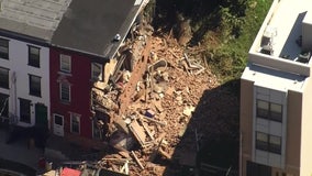 Partial rowhome collapses in North Philly with woman and her son inside
