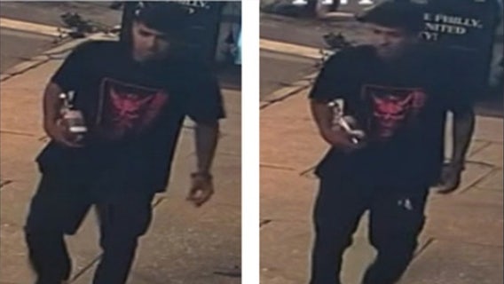 Man wanted after attacking woman with bottle on Philadelphia street: police