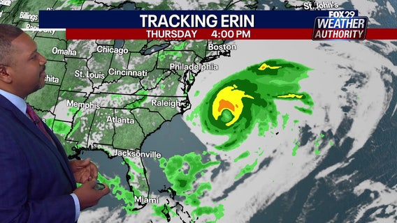 Hurricane Erin to bring dangerous rip currents, high surf to Jersey shore, Delaware beaches