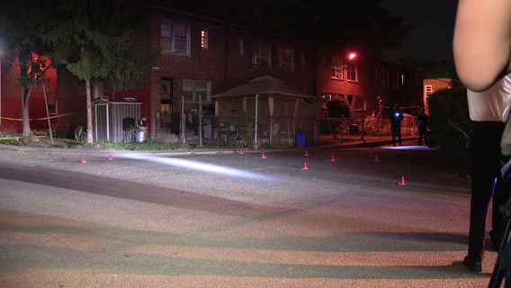 Teen's head grazed by bullet while standing in doorway of Philadelphia home