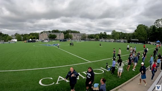 Watch: Villanova-Rider soccer game interrupted as people evacuate for active shooter 'hoax'