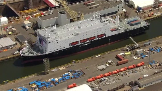 Philadelphia shipyard gets $5B investment to ramp up U.S. shipbuilding