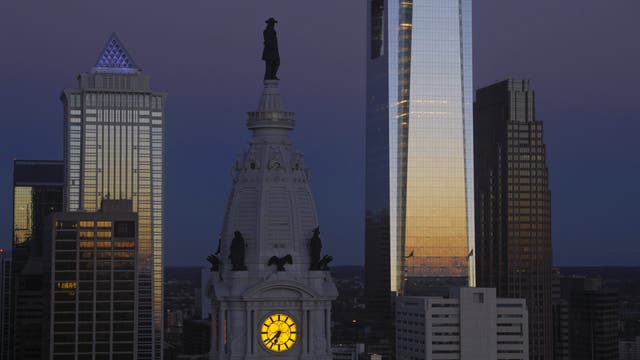 Philadelphia saw its last 8 p.m. sunset of the year on Tuesday