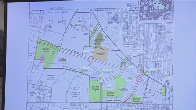 Horsham Township unveils maps of redevelopment plans for former Willow Grove Naval Air Base