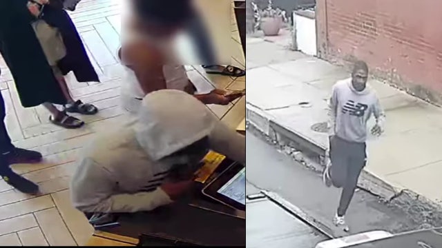 Video: Police searching for suspect in gunpoint robbery of North Philadelphia McDonald's