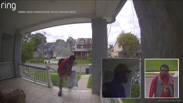 Porch pirate sought for targeting same home in Delaware County