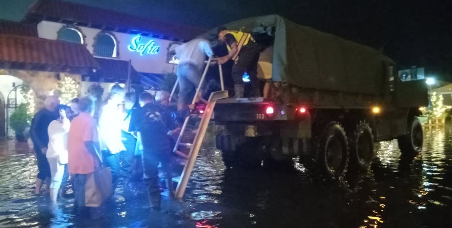 Hurricane Erin: Margate City emergency crews battle fires, rescue 16 from flooded cars